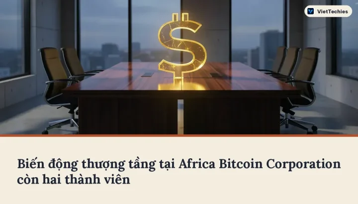 Biến động thượng tầng tại Africa Bitcoin Corporation khiến hội đồng quản trị chỉ còn lại hai thành viên