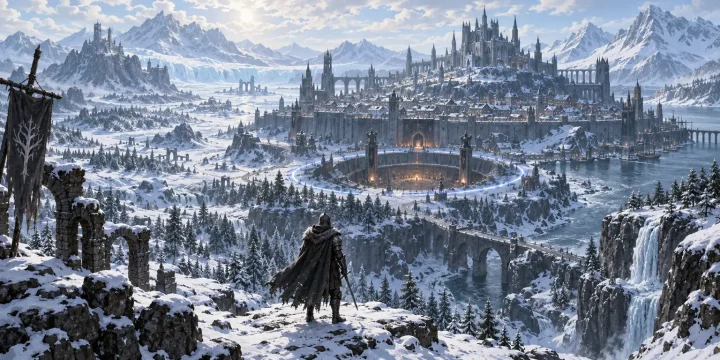 Bản mod Elden Ring Nightreign đưa Frozen Eleum Loyce từ Dark Souls 2 vào game