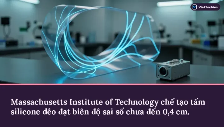 Kỹ sư MIT phát triển lớp da nhân tạo cảm nhận hình dạng cho thực tế ảo và vật lý trị liệu