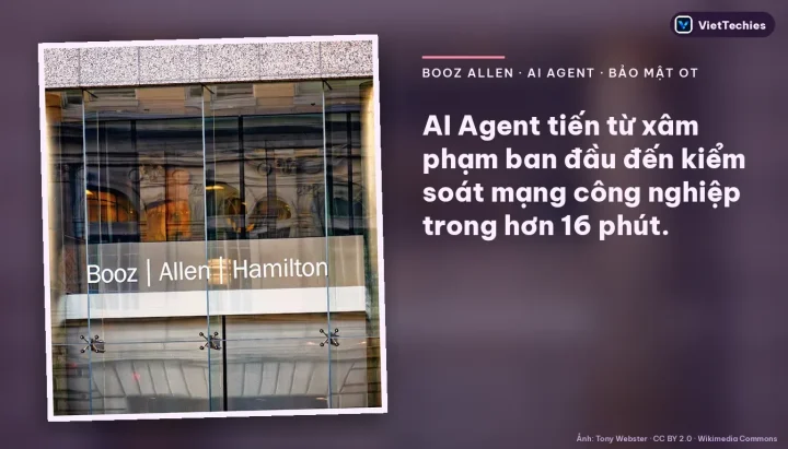Báo cáo của Booz Allen chỉ ra AI Agent điều hướng hệ thống OT lạ trong vài phút