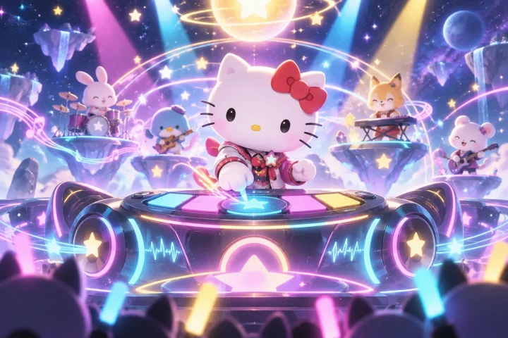 Game nhịp điệu Sanrio Kawaii Me Live! dự kiến ra mắt vào tháng 1/2027