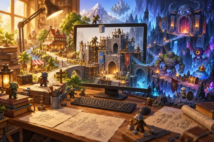 Let’s Build a Dungeon vào Steam Early Access ngày 11/2/2027