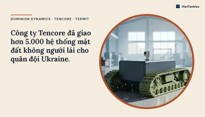 Startup quốc phòng Canada Dominion Dynamics sẽ sản xuất xe không người lái của Ukraine
