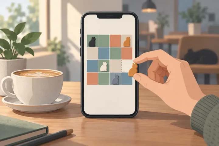 Meowdoku biến tấu Sudoku bằng mèo, màu sắc và quảng cáo dày đặc