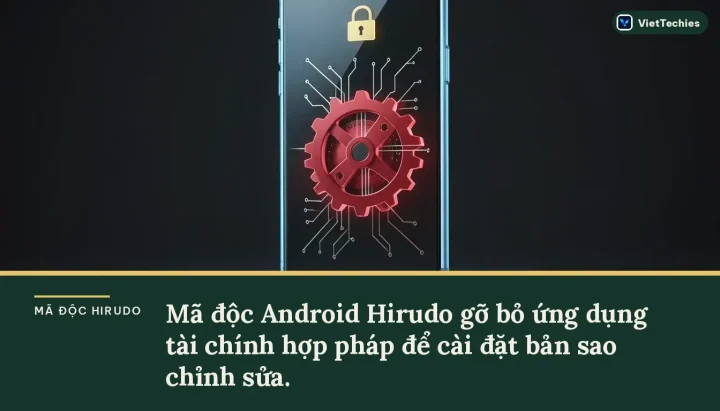 Mã độc Android Hirudo thay thế ứng dụng ngân hàng để né tránh kiểm tra bảo mật