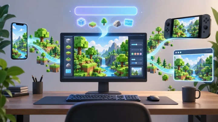 Roblox mở rộng công cụ Build dùng AI, chuẩn bị đưa game lên web và nhiều nền tảng