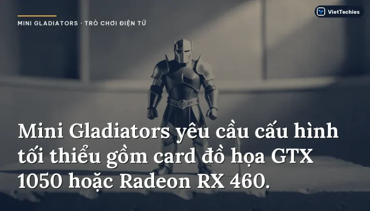 Mini Gladiators mang lối chiến đấu bullet-heaven và vật lý ragdoll lên PC và Linux