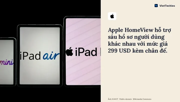 So sánh Apple HomeView và iPad: Thiết bị nào phù hợp với bạn?
