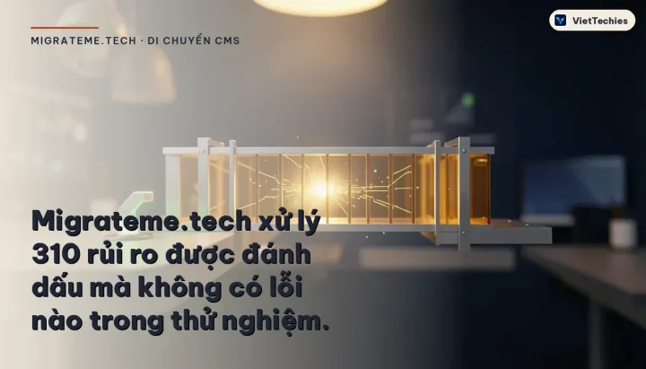 Công cụ nguồn mở migrateme.tech mang lại sự an toàn khi di chuyển dữ liệu CMS