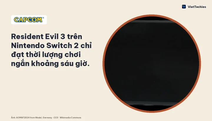 Bản chuyển hệ Resident Evil 3 trên Switch 2 mang lại trải nghiệm hành động ổn định