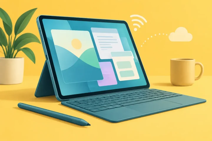 Ai+ hé lộ LapTab hỗ trợ 5G, hai SIM và pin 10.000 mAh