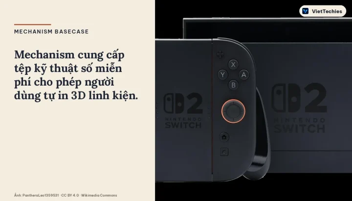 Mechanism ra mắt ốp lưng mô đun Basecase giá 49 USD cho Nintendo Switch 2