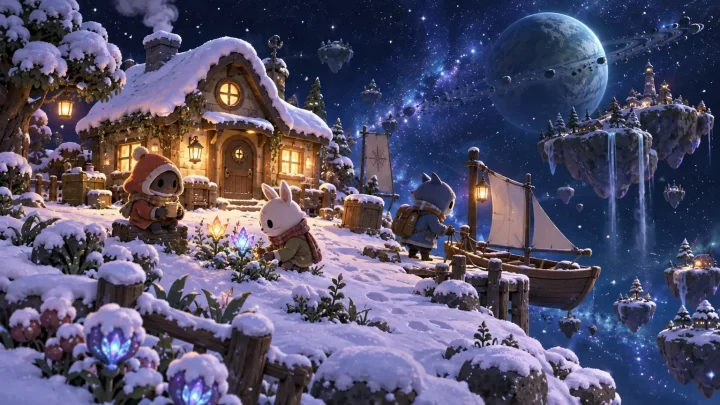 Bản beta cuối của Petit Planet bổ sung mùa tuyết và mở rộng mô phỏng cuộc sống