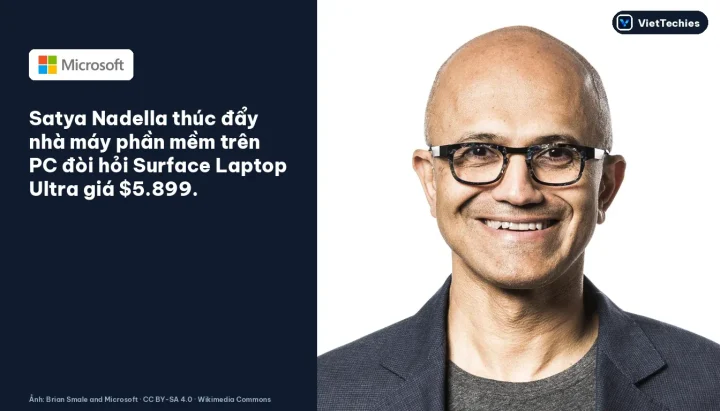 CEO Microsoft Satya Nadella hình dung PC là nhà máy phần mềm vô tận
