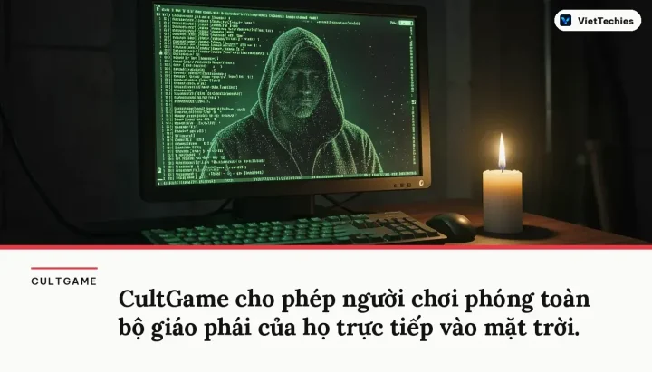CultGame mang chiến lược ASCII dựa trên dòng lệnh và mô phỏng giáo phái lên Linux và PC