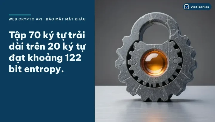 Tại sao trình tạo mật khẩu của bạn phải bỏ Math.random() để dùng Web Crypto API