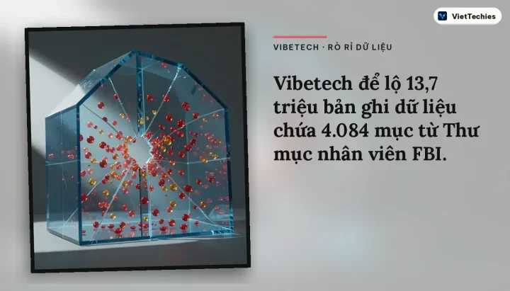 Vụ rò rỉ Vibetech để lộ 13,7 triệu bản ghi dữ liệu trong kho lưu trữ không được bảo mật
