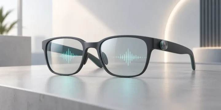 RayNeo trình diễn kính iO không camera với nhật ký AI xử lý trên thiết bị