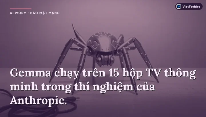 Các AI Worm mới nổi đe dọa thiết bị thông minh và bảo mật mạng