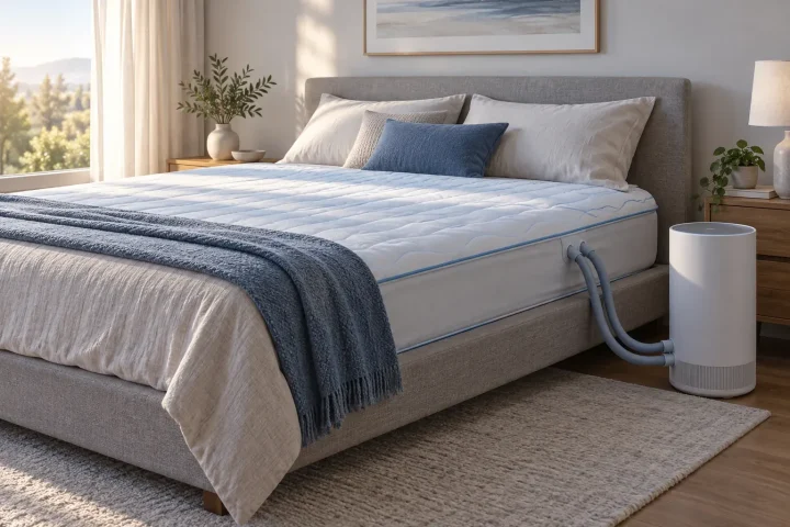 Tấm đệm Orion giá 2.195 USD dùng dữ liệu giấc ngủ để điều chỉnh nhiệt độ