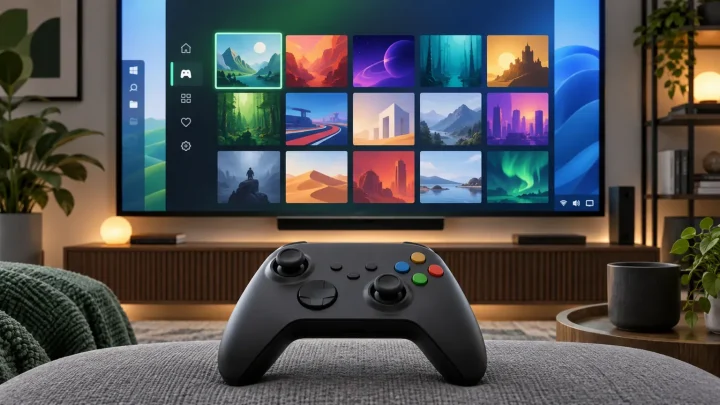 Xbox mode trên Windows 11 đưa thư viện game PC vào giao diện tối ưu cho tay cầm