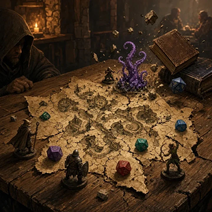 Vì sao các buổi chơi RPG trên bàn tạo ra những câu chuyện game viết sẵn không thể sánh bằng