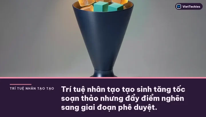 Trí tuệ nhân tạo tạo sinh · Doanh nghiệp: Trí tuệ nhân tạo tạo sinh tăng tốc soạn thảo nhưng đẩy điểm nghẽn sang giai đoạn phê duyệt.