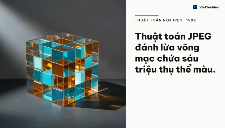 Giải mã nén JPEG: Thuật toán thu nhỏ hình ảnh mà mắt thường không nhận ra