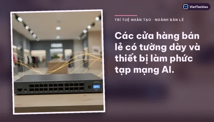 Mở rộng quy mô AI trong bán lẻ: Không chỉ cần mô hình mà cần cả hạ tầng