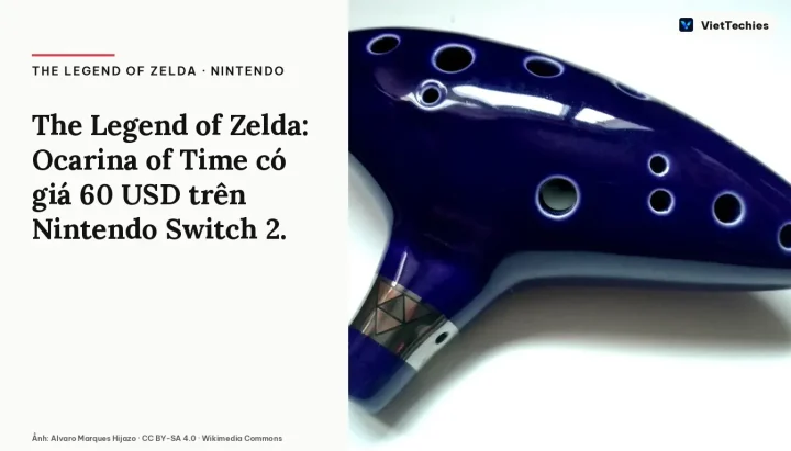 Nintendo làm lại The Legend of Zelda: Ocarina of Time cho Switch 2