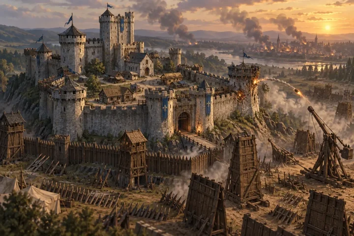 Stronghold 4 trở lại năm 2026 với lâu đài tùy biến và tám lãnh chúa đối địch