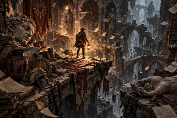 Wane biến ký ức phai mờ của một nhà khảo cổ thành roguelike chiến thuật