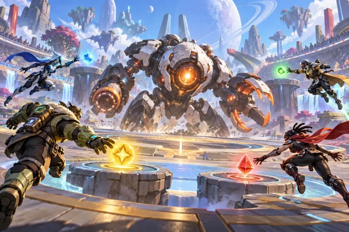 Marked For Mayhem giới thiệu hầm ngục ngoài hành tinh cho bốn người, chỉ một người chiến thắng