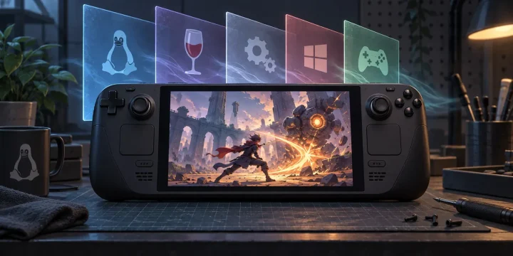 dwproton-11.0-13 khắc phục lỗi của NIKKE và Aniimo trên SteamOS, Linux