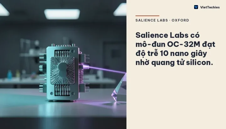 Salience Labs huy động 125 triệu USD vòng Series B để mở rộng chuyển mạch quang học cho AI