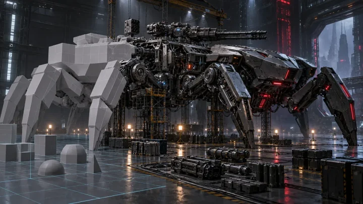 Cyberpunk 2077: Phantom Liberty mất hai năm và bốn phiên bản để hoàn thiện xe tăng Chimera