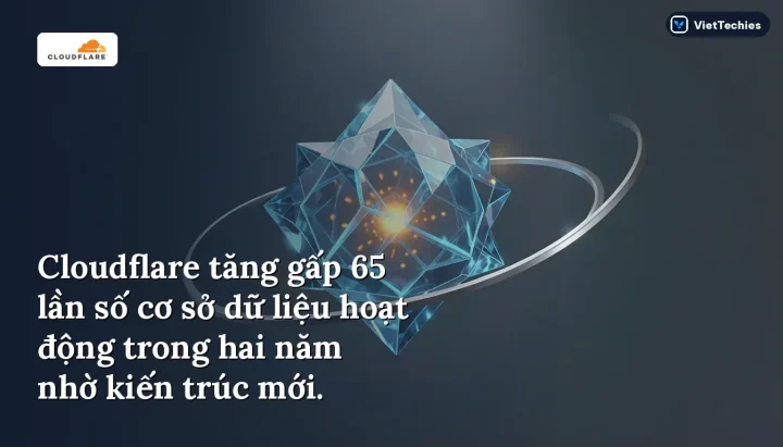 Cloudflare chi tiết hóa kiến trúc mở rộng D1 hỗ trợ hàng triệu phiên bản