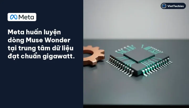 Meta · Muse Wonder: Meta huấn luyện dòng Muse Wonder tại trung tâm dữ liệu đạt chuẩn gigawatt.