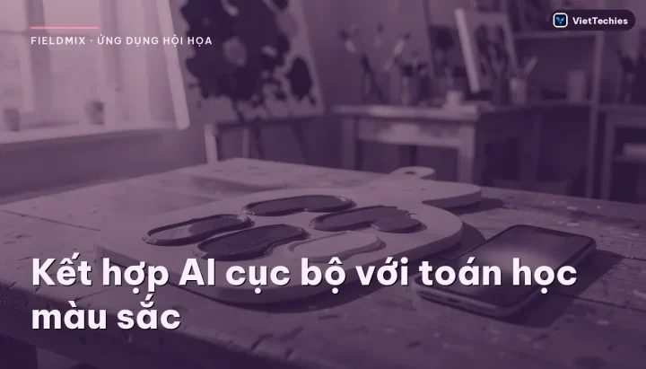 Fieldmix · Ứng dụng hội họa: Kết hợp AI cục bộ với toán học màu sắc