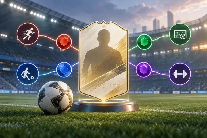 Hướng dẫn eFootball 2027 khuyên nâng chỉ số theo vai trò thay vì chạy theo OVR tối đa