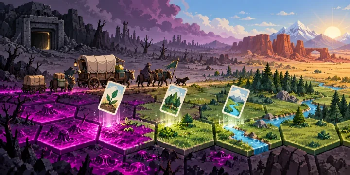 Toxic Frontier được công bố, kết hợp roguelike theo lượt và xây dựng thành phố