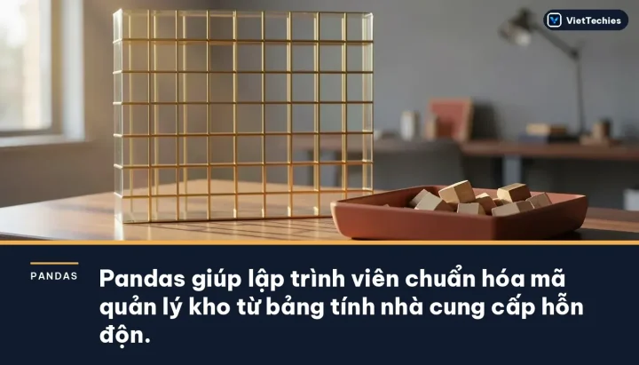 Xây dựng đường ống dữ liệu mạnh mẽ cho danh mục sản phẩm hỗn độn bằng Pandas