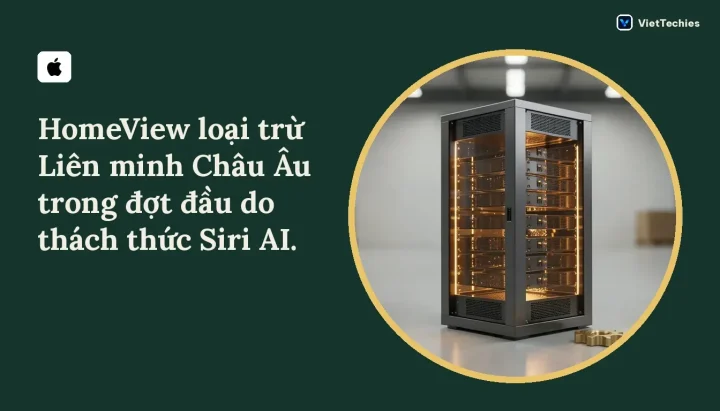 Apple ra mắt thiết bị điều khiển nhà thông minh HomeView tích hợp Siri AI